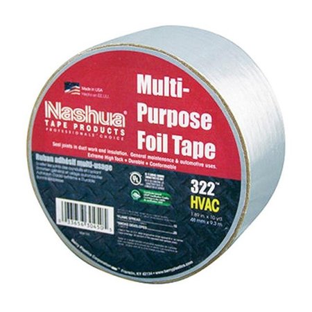 Berry Plastics Berry Plastics 1087626 HVAC Multi-Purpose Foil Tape; 2 in. x 10 Yd 647356